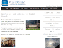 Tablet Screenshot of christchurcharp.org